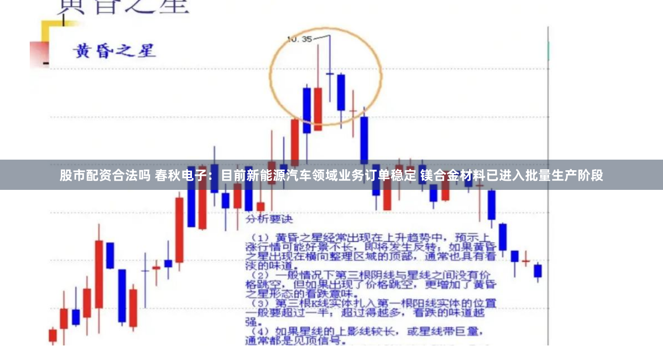 股市配资合法吗 春秋电子：目前新能源汽车领域业务订单稳定 镁合金材料已进入批量生产阶段